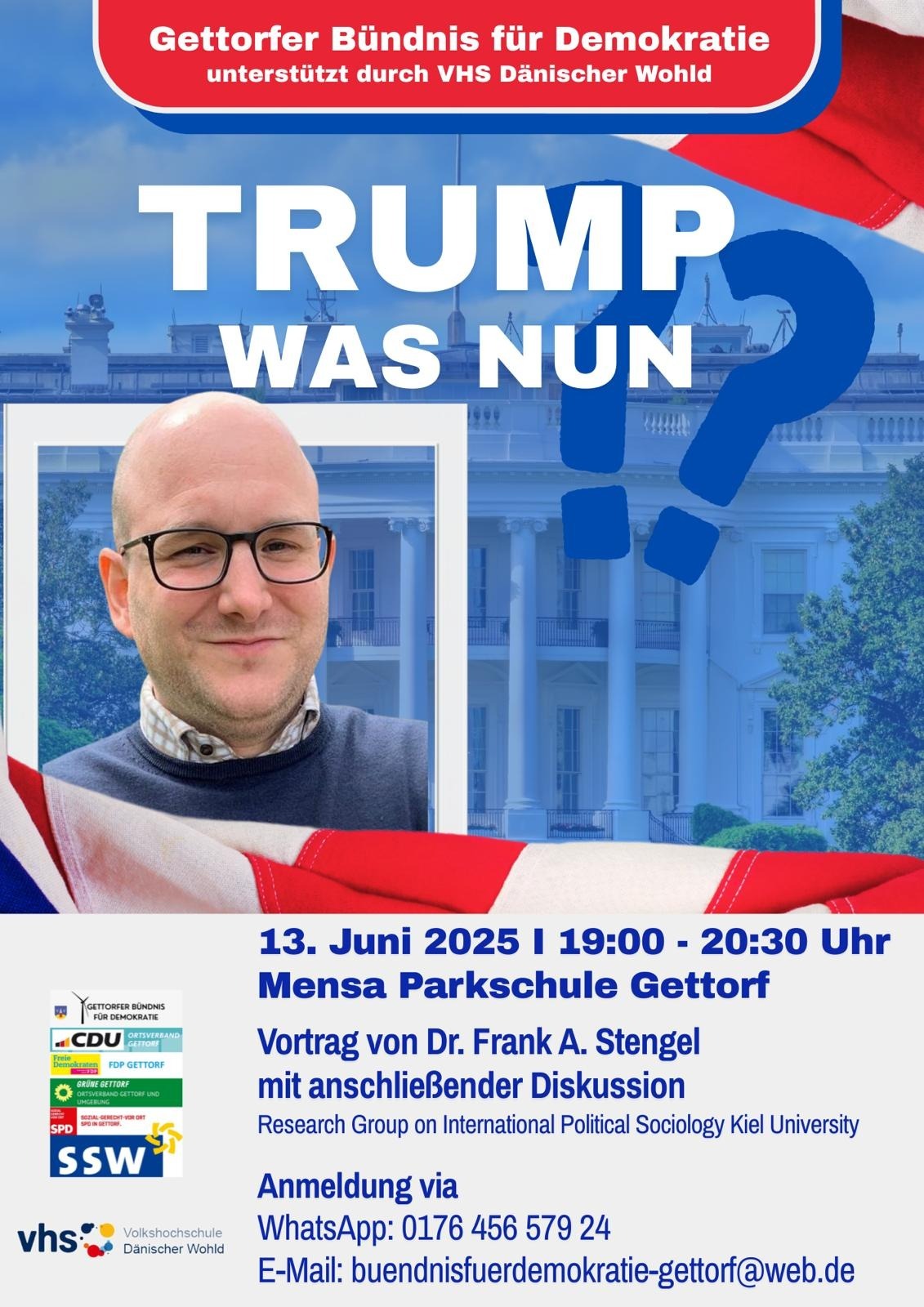 Vortrag und Diskussion am 13. Juni 2025