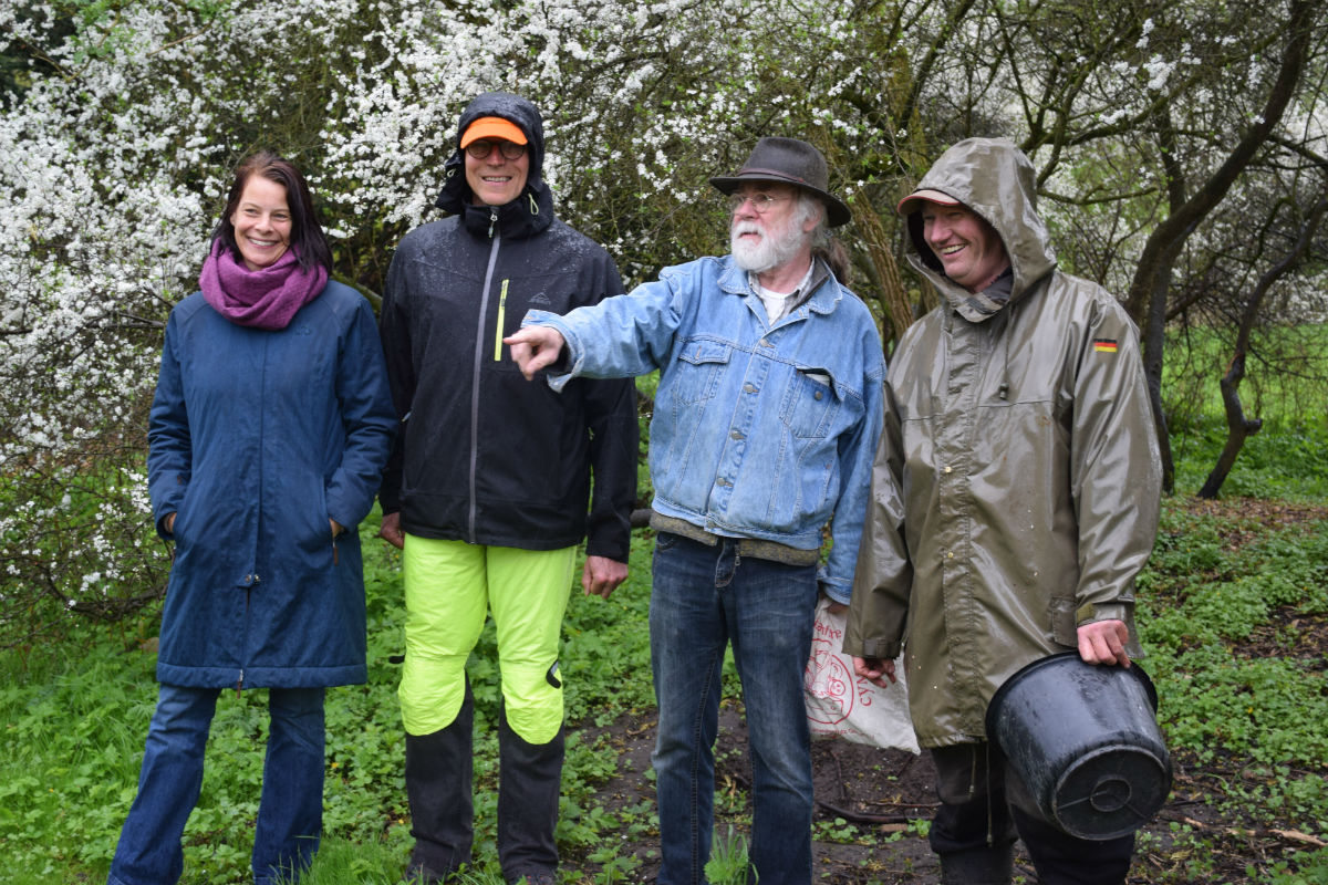 Gettorfer Grüne spenden für Insektenweide