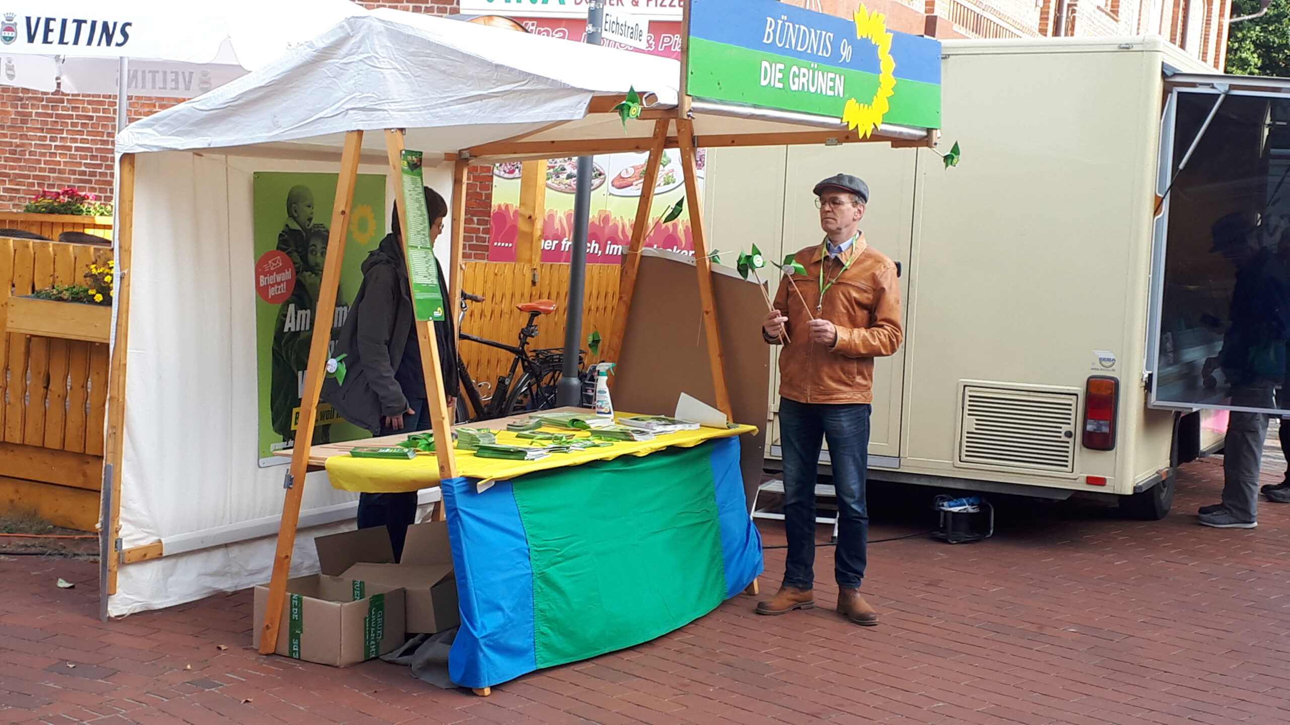Infostand zur Bundestagswahl
